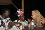 Bishop Patrick with wife Hanna meets Ingrid