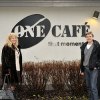 Inspelningsdagen. OneCafé lokaler i Eslöv. Nu är vår dröm på riktigt, att göra dokumentärer med människor som följt/följer hjärtat i sitt liv./ Ingrid och Rolf