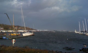 Högvatten som följd av höststormen i okt 2010