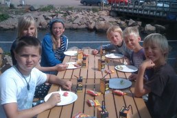 Jonas 12 år på Bryggan
