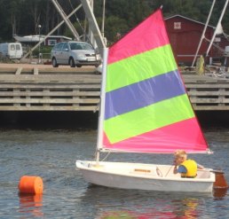 Måns på väg att runda kryssmärket