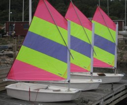 Perfekt riggat före segling
