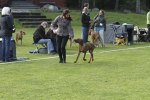 Zanthos på sin första utställning i Almare Stäket
