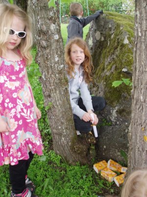 Pippi hade ett sockerdrickaträd men här har vi ett festisträd!
