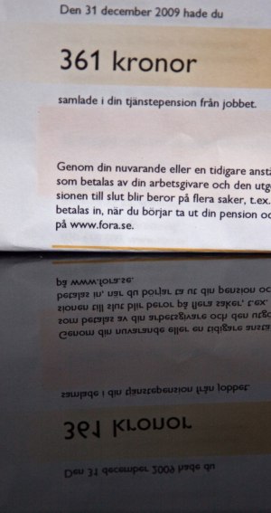 Helt klart värd en bild och dessutom i en fotoblogg.