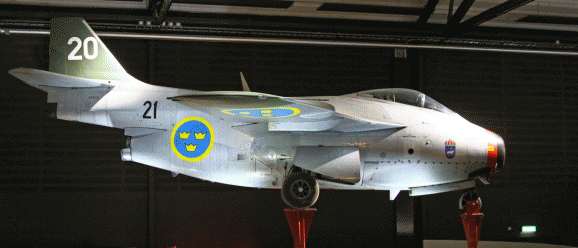 Flygande tunnan J29.