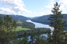 Vy från Vättaberget