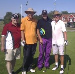 Ronnie Glysing, Thommie Bergman, Lars Barkström och Anders Hedberg