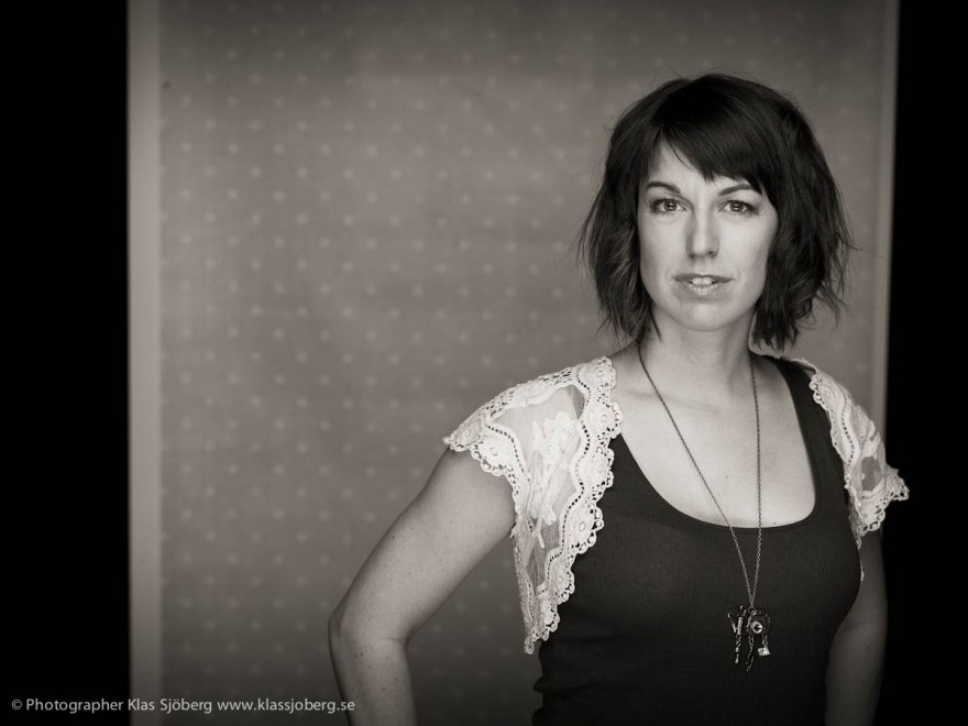 Photographer Fröken Fokus, photographed by Klas Sjöberg