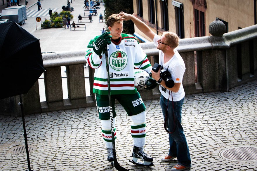Behind the scenes - Foto Olof Erikzon
