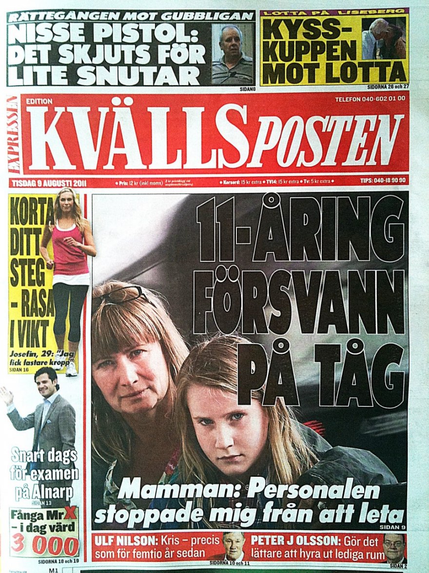 Kvällsposten- Fotograf Klas Sjöberg