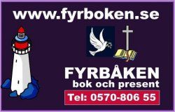 Fyrbåken bok och present