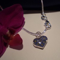 Silverhalsband