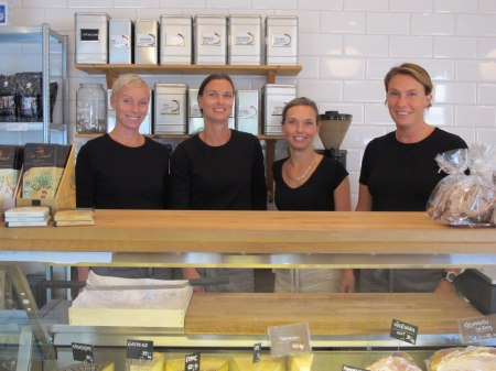 Här är de allihop - Sarah, Therese, Nillan och Sylvia