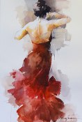 Akvarell Olga Semenova