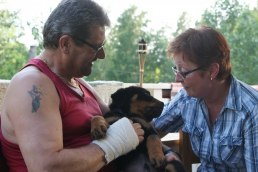 Asko with his lovely family Stig and Susanne