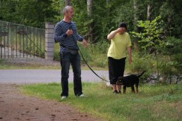 Ceasar with his great family, Camilla & Johan