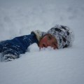 niklas i snön