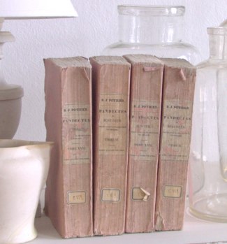 Franska biblioteksböcker 1800-tal