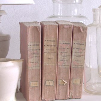 Franska biblioteksböcker 1800-tal