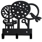 Bengt och Lotta. "Trees hanger" svart, h:150 w: 150