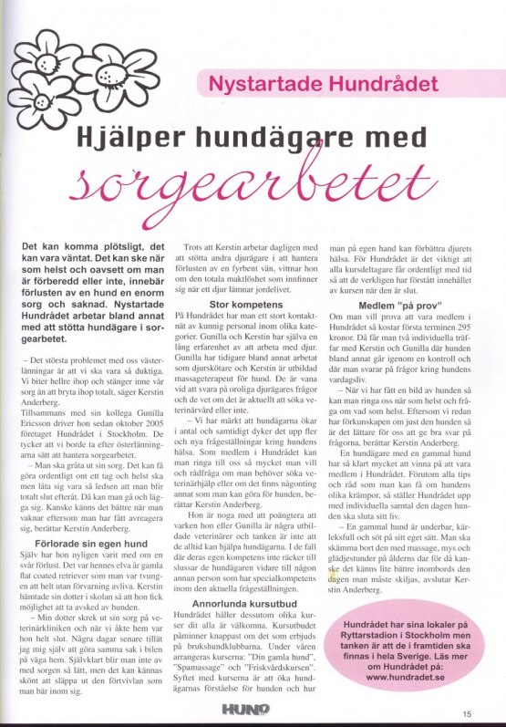 Hundliv 2006 / 1