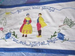 Välbroderad Bonad i Pärlgarn!