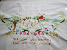 En Paradhandduk med en Välbekant Text!