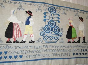 En Fantastisk, Vacker, Jugend Bonad, 1910-20- talet!