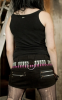 Lipstick Battle Mini Skirt back
