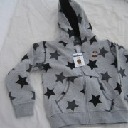 Alfons Hoodie grå m stj 