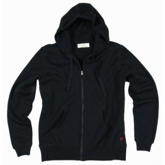 Bambuhoodies mörkt marinblå och randiga