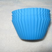 Muffinsformar turkos 