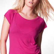 Bambu t-shirt, kort ärm, flera färger.