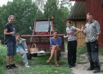 Jimmy, Sandra, Kerstin, Linda och Lasse i firartagen! Klicka på bilden för att se den i större format!