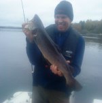 Rekordöring - 3,2 kg - då blir man glad!! Klicka på bilden för att se den i större format.