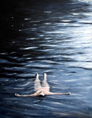 Månskensbad 50x70