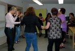 Helén lärut en gammal svensk folkdans