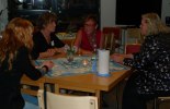 Eftersnack,Sandra, Christina, Amie och Monika