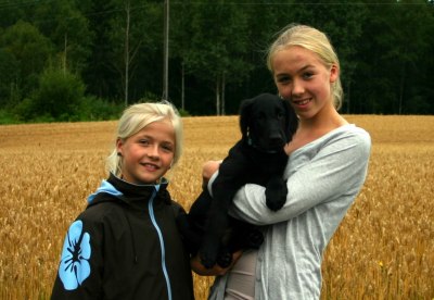 Bajaz, Hanna og Marte. :-)