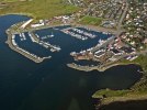 Vy över Båtafjorden och vår Hamn