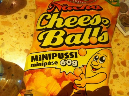 Fyllemat på båten. Minipussis