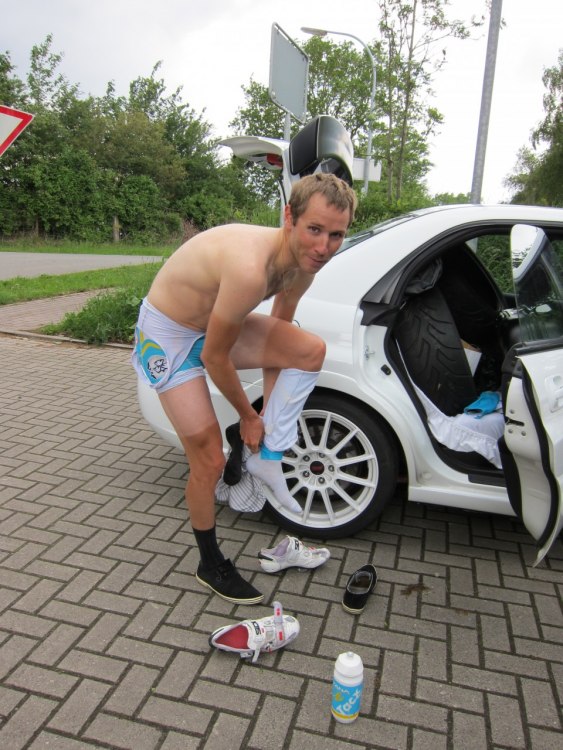 Stop for training
