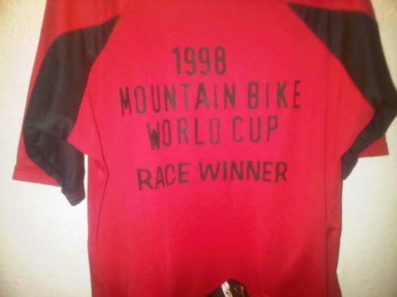 My first international victory in 1998.