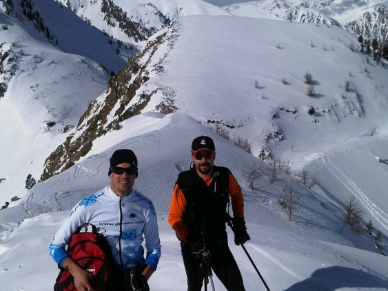 Alex on the left and Ben on the right were my companions of the day.