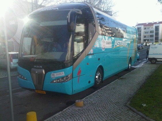 This is one(!) of our team buses. Apart from two of these, we also have two smaller campers, for one day races.