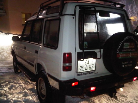 In the end this Land Rover had to come to the rescue!