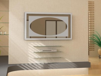 Design efter eget önskemål, här är själva spegeln en IR-värmare