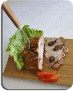Plommonspäckad karré