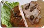 Plommonspäckad karré